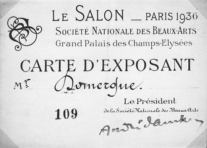 J-G Domergue Expositions Salons 