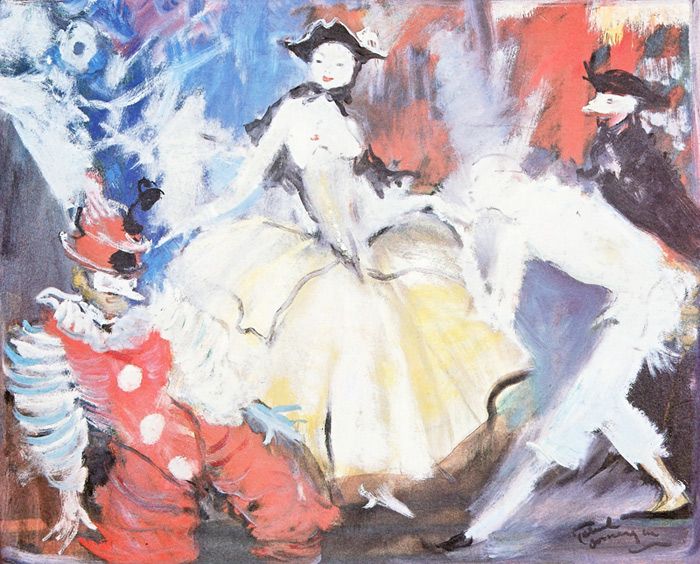 Jean-Gabriel Domergue: Mondanités Fêtes