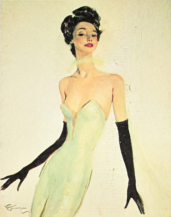 Jean Gabriel Domergue through fashion