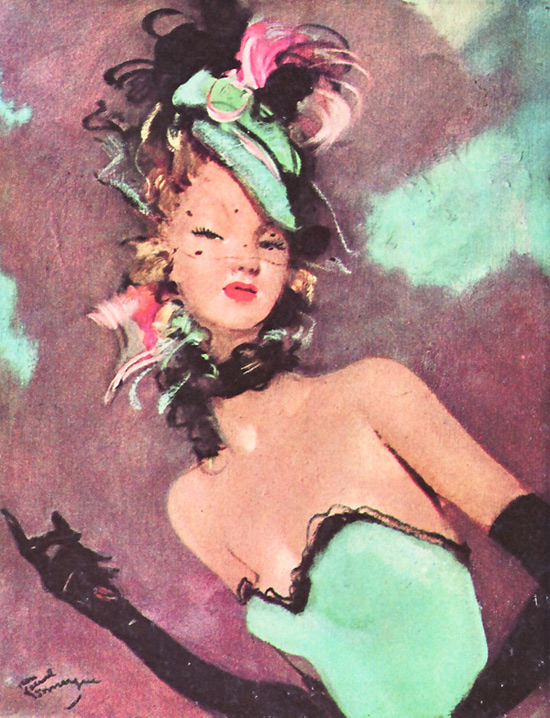 Jean Gabriel Domergue through fashion