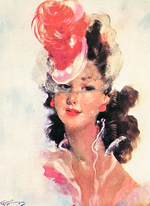 Jean-Gabriel Domergue – Paintings