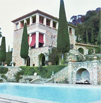 Jean-Gabriel Domergue in Cannes, villa Fiesole